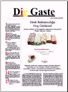 Die Gaste 4. Sayı / Kasım-Aralık 2008