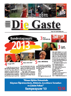 Die Gaste 28. SAYI  / Ağustos-Ekim 2013